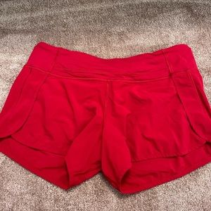 Lululemon Speed Up Shorts Size 8